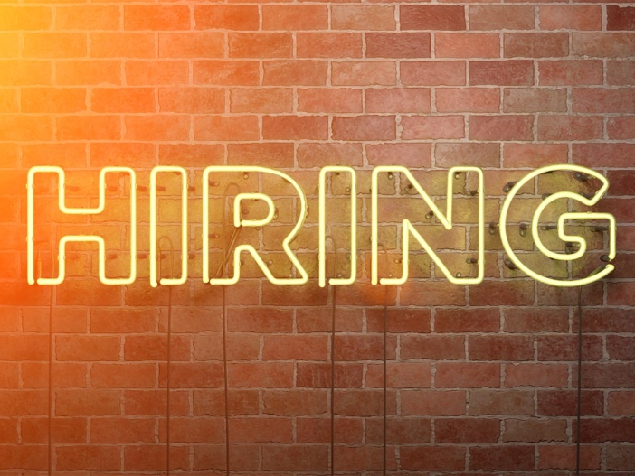 Hiring Neon sign