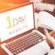 Computer showing 1 Day Website Course for Web Design Agencies and Freelancers