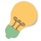 Papercut lightbulb - 1 Day Works Innovation icon